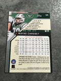 Wayne Chrebet Jets 2000 Topps Stadium Club #66