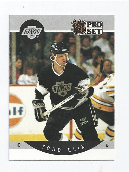 Todd Elik Kings 1990-1991 Pro Set #116