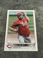 Wade Miley Reds 2022 Topps #203