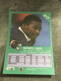 Wendell Davis Bears 1991 Fleer #217