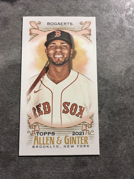 Xander Bogaerts Red Sox 2021 Topps Allen & Ginter Mini #31