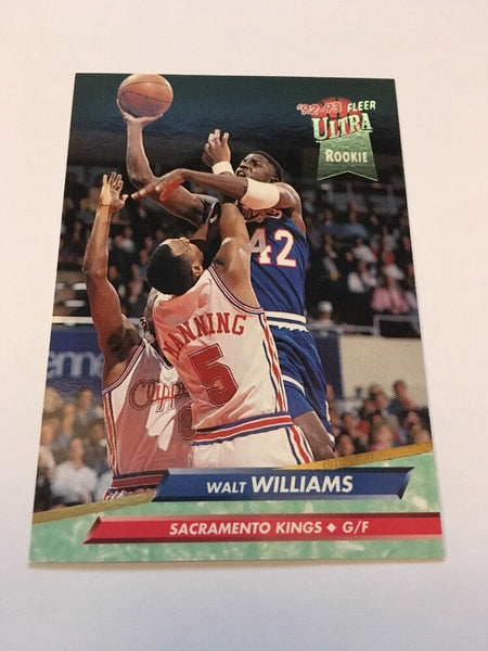 Walt Williams Kings 1992-1993 Fleer Ultra Rookie #352