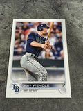 Joey Wendle Rays 2022 Topps #145