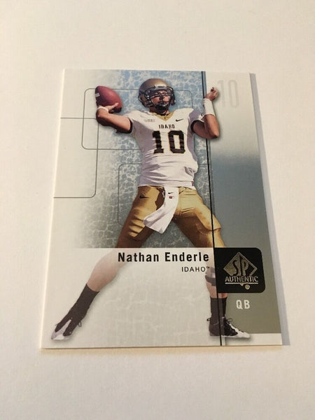 Nathan Enderie 2011 SP Authentic #56