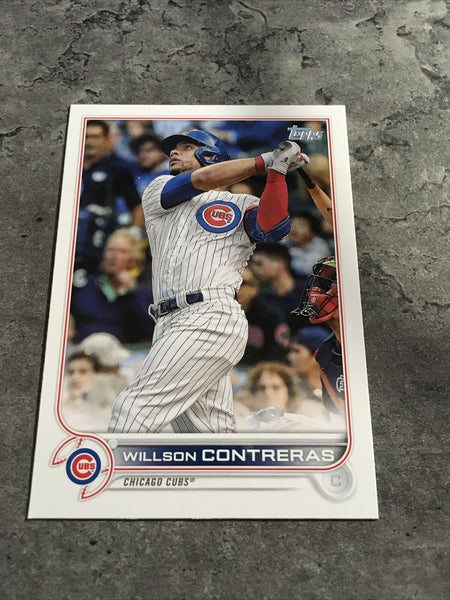 Willson Contreras 2021 Topps #165 Chicago Cubs Baseball Card