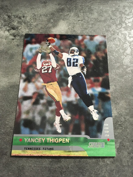 Yancey Thigpen Titans 2000 Topps Stadium Club #26