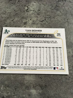 Yan Gomes A's 2022 Topps #294