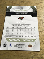 Zach Parise Wild 2020-2021 Upper Deck MVP #143