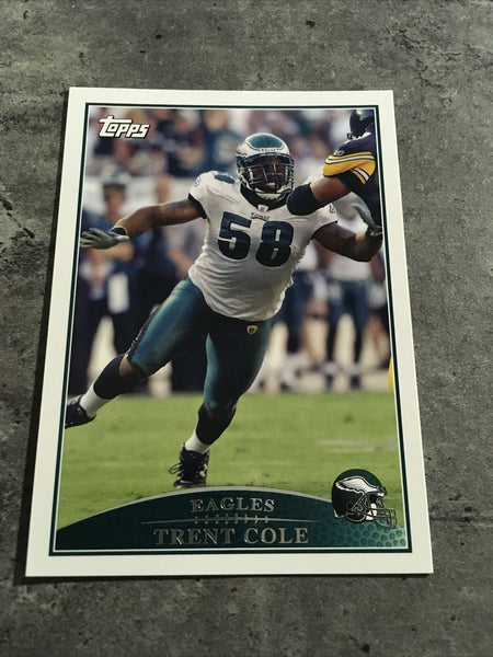 Trent Cole Eagles 2009 Topps #273