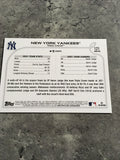 Yankees 2022 Topps #121