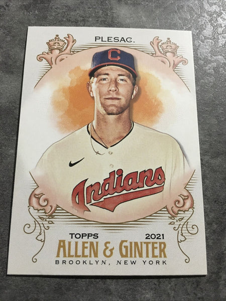 Zach Plesac Indians 2021 Topps Allen & Ginter #326 SP