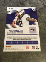 Tylan Wallace Ravens 2021 Prestige Xtra Points Astral Rookie #225