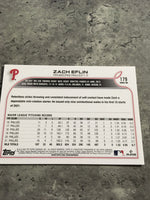 Zach Eflin Phillies 2022 Topps #179