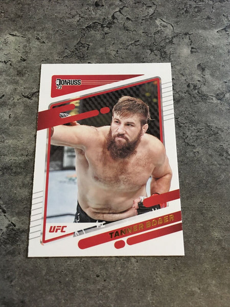 Tanner Boser UFC 2022 Panini Donruss #182