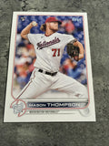 Mason Thompson Nationals 2022 Topps Rookie #38