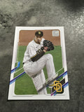 Blake Snell Padres 2021 Topps Update #US184