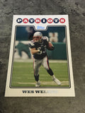 Wes Welker Patriots 2008 Topps #124