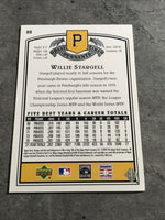Willie Stargell Pirates 2005 Upper Deck Past Time Pennants #89