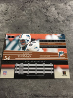 Zach Thomas Dolphins 2006 Playoff Prestige #86