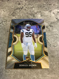 Derrick Brown Panthers 2020 Panini Select Rookie #87