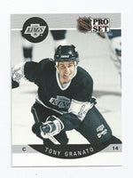 Tony Granato Kings 1990-1991 Pro Set #117