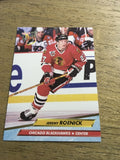 Jeremy Roenick Blackhawks 1992-1993 Fleer Ultra #41