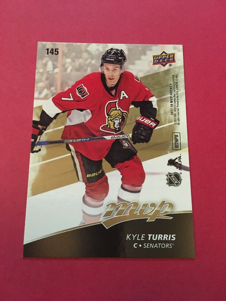 Kyle Turris Senators 2017-2018 Upper Deck MVP Puzzle Back #145