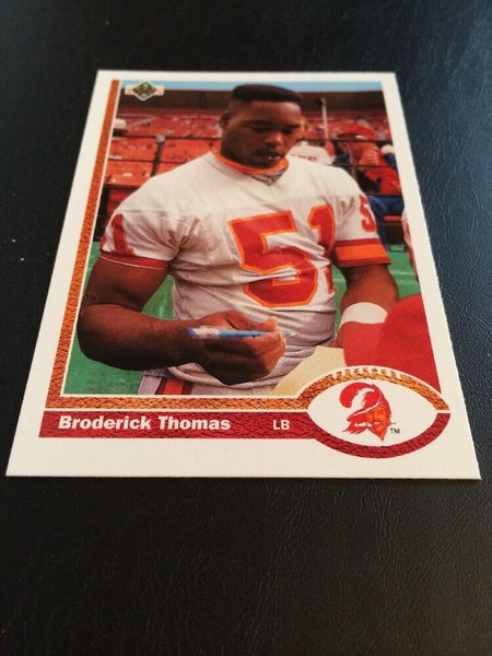 Broderick Thomas Buccaneers 1991 Upper Deck #235