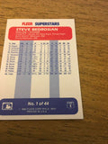 Steve Bedrosian Phillies 1988 Fleer Superstars #1