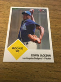 Edwin Jackson Dodgers 2003 Fleer Tradition Update Rookie #U288