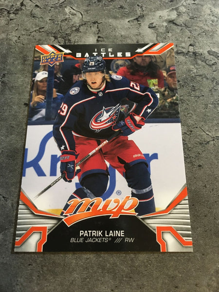 Patrik Laine Blue Jackets 2022-23 Upper Deck MVP Ice Battles #71