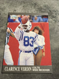 Clarence Verdin Colts 1991 Fleer Ultra #63
