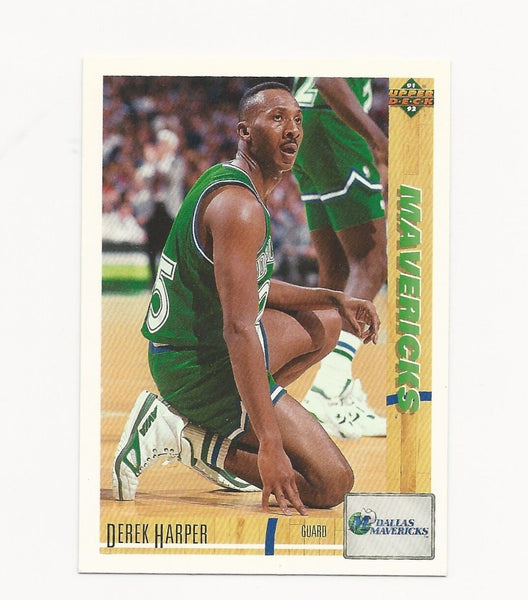 Derek Harper Mavericks 1991-1992 Upper Deck #137