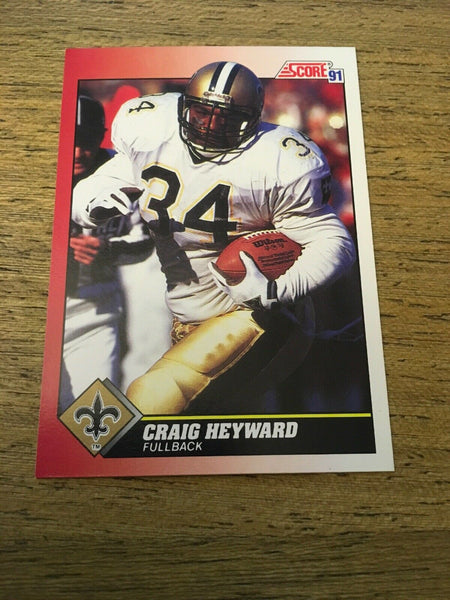 Craig Heyward Saints 1991 Score #134