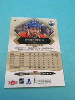 Jordan Eberle Oilers 2016-2017 Fleer Showcase #11