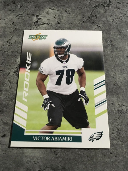 Victor Abiamiri Eagles 2007 Score Rookie #310