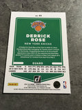 Derrick Rose Knicks 2021-22 Donruss #45