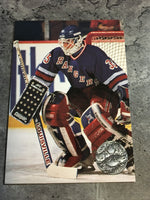 Mike Richter Rangers 1991-92 Pro Set Platinum #83