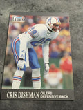 Cris Dishman Oilers 1991 Fleer Ultra #45