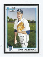 Cody Satterwhite Tigers 2010 Bowman Prospects Black #BP26