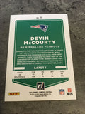 Devin McCourty Patriots 2021 Panini Donruss #51