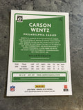 Carson Wentz Eagles 2020 Panini Donruss Optic #79