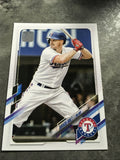 Brock Holt Rangers 2021 Topps Update #US30