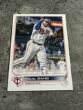 Miguel Sano Twins 2022 Topps #123