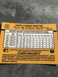 Daryl Boston White Sox 1989 Donruss #455