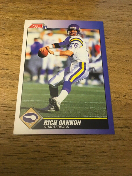 Rich Gannon Vikings 1991 Score #86