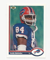 Keith McKeller Bills 1991 Upper Deck #360