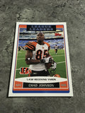 Chad Johnson Bengals 2006 Topps League Leaders #287