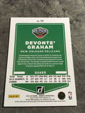 Devonte Graham Pelicans 2021-22 Donruss #74