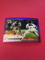 Desmond Jennings Rays 2012 Topps Chrome Purple Refractor #43